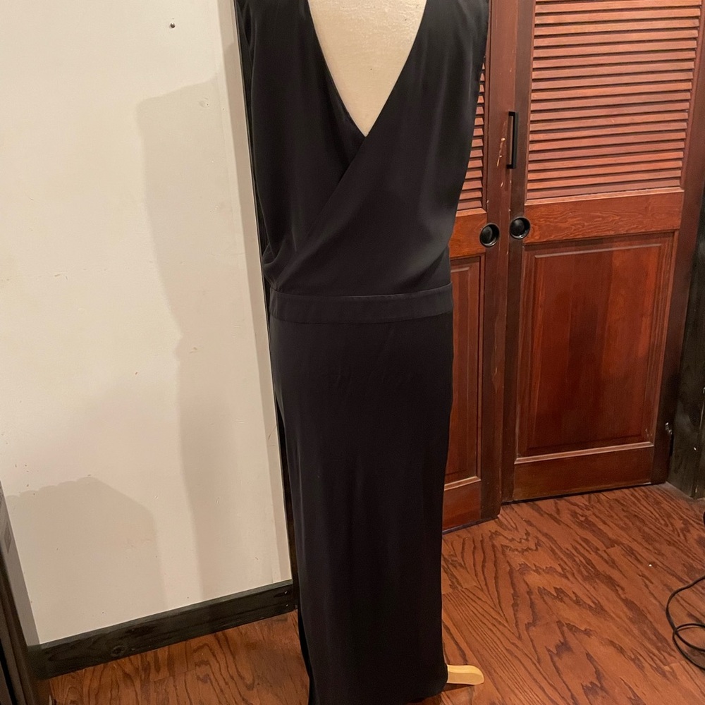 Brunello Cucinelli Black Backless Dress